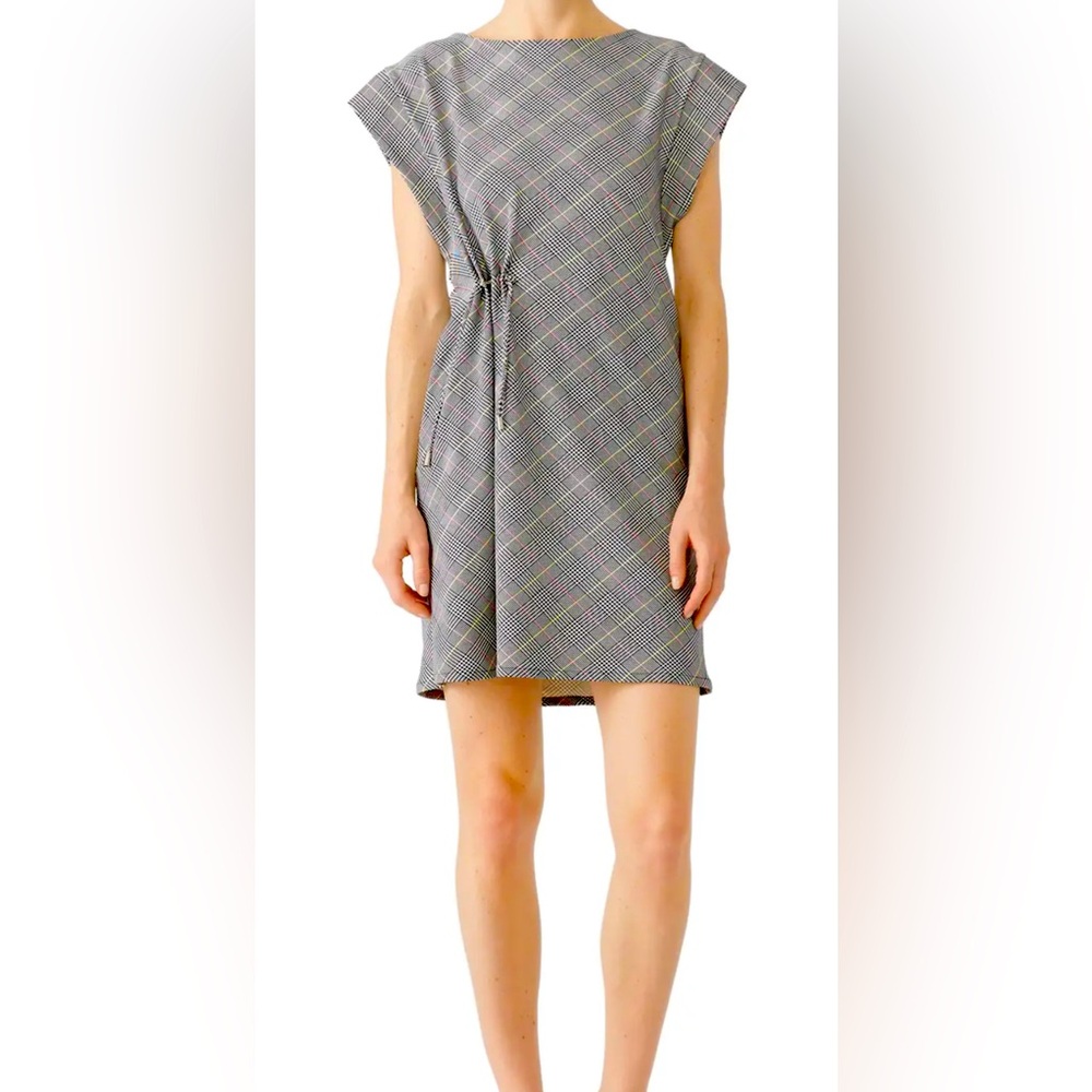 RARE FIND - UnitedWood Luella Plaid Dress Sz6 - Edgy Academia Paris Runway